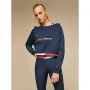 Sweat sans capuche femme Tommy Hilfiger Crop V Neck Bleu foncé de Tommy Hilfiger, Femme - Réf : S6486491, Prix : 136,95 €, Re...