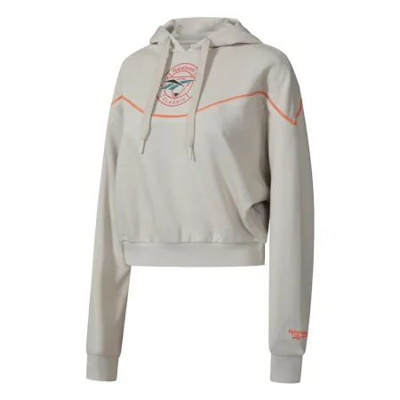 Women’s Hoodie Reebok Classic Trail Beige by Reebok, Women - Ref: S6486492, Price: 59,83 €, Discount: %