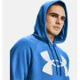 Polar com Capuz Homem Under Armour Rival Big Logo Azul de Under Armour, Homem - Ref: S6486493, Preço: 47,73 €, Desconto: %