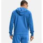 Polar com Capuz Homem Under Armour Rival Big Logo Azul de Under Armour, Homem - Ref: S6486493, Preço: 47,73 €, Desconto: %