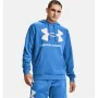 Polar com Capuz Homem Under Armour Rival Big Logo Azul de Under Armour, Homem - Ref: S6486493, Preço: 47,73 €, Desconto: %