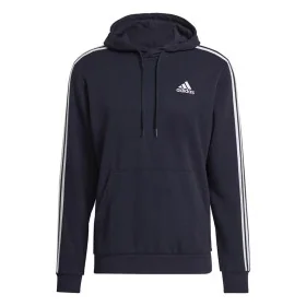 Sweat à capuche homme Adidas Essentials 3 Stripes Blue marine de Adidas, Homme - Réf : S6486500, Prix : 49,48 €, Remise : %