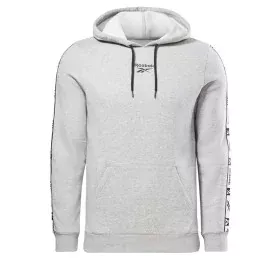 Sweat à capuche homme Reebok RI Tape OTH Gris de Reebok, Homme - Réf : S6486503, Prix : 45,35 €, Remise : %