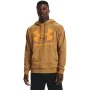 Sweat à capuche homme Under Armour Rival Big Logo Ocre de Under Armour, Homme - Réf : S6486505, Prix : 47,73 €, Remise : %