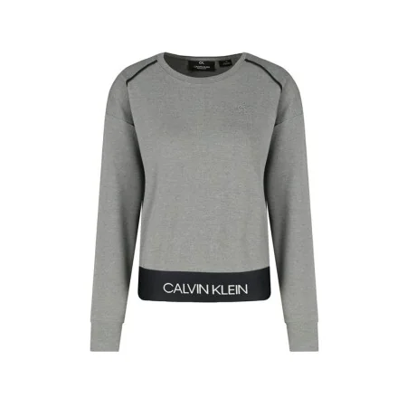 Sudadera sin Capucha Mujer Calvin Klein Gris claro de Calvin Klein, Mujer - Ref: S6486531, Precio: 75,67 €, Descuento: %