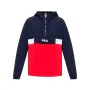 Sweat à capuche femme Fila Pavlina Rouge Bleu foncé de Fila, Femme - Réf : S6486546, Prix : 92,32 €, Remise : %