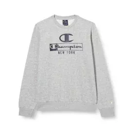 Men’s Sweatshirt without Hood Champion Crewneck Grey by Champion, Men - Ref: S6486571, Price: 22,76 €, Discount: %