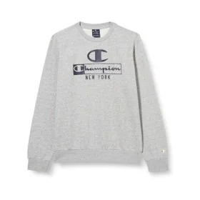 Sudadera sin Capucha Hombre Champion Crewneck Gris de Champion, Hombre - Ref: S6486571, Precio: 22,76 €, Descuento: %