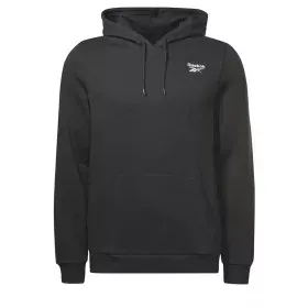 Sudadera con Capucha Hombre Reebok Left Chest Logo Negro de Reebok, Hombre - Ref: S6486588, Precio: 31,73 €, Descuento: %