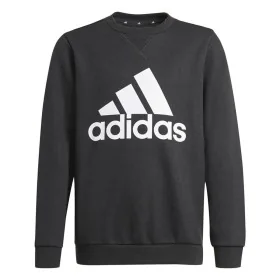 Sweat sans capuche enfant Adidas Essentials Noir de Adidas, Garçon - Réf : S6486593, Prix : 31,64 €, Remise : %