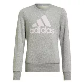 Sweat-shirt sans capuche fille Adidas Essentials Gris de Adidas, Fille - Réf : S6486597, Prix : 33,38 €, Remise : %