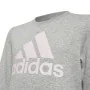 Sweat-shirt sans capuche fille Adidas Essentials Gris de Adidas, Fille - Réf : S6486597, Prix : 33,38 €, Remise : %