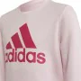 Camisola sem Capuz Menina Adidas Essentials Rosa Claro de Adidas, Menina - Ref: S6486599, Preço: 33,38 €, Desconto: %