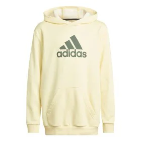 Polar com Capuz Unissexo Adidas Future Icons Badge of Sport Amarelo de Adidas, Menino - Ref: S6486603, Preço: 32,95 €, Descon...