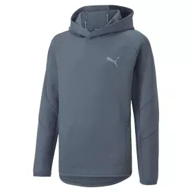 Sweat à capuche unisex Puma Evostripe Youth Bleu de Puma, Garçon - Réf : S6486606, Prix : 45,36 €, Remise : %