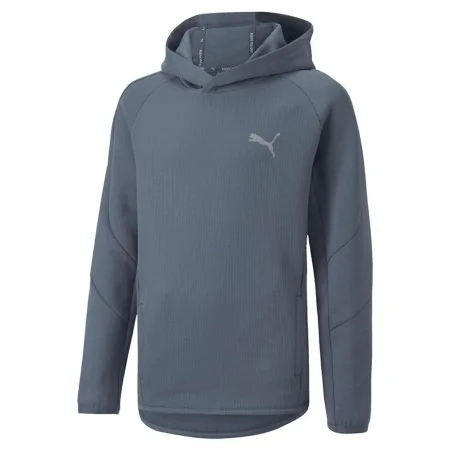 Sweat à capuche unisex Puma Evostripe Youth Bleu de Puma, Garçon - Réf : S6486606, Prix : 45,36 €, Remise : %