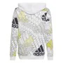 Felpa con Cappuccio Unisex Adidas Brand Love Bianco di Adidas, Bambino - Rif: S6486620, Prezzo: 33,63 €, Sconto: %