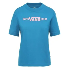 Camisola de Manga Curta Mulher Vans Funnier Times Azul de Vans, Mulher - Ref: S6486708, Preço: 28,99 €, Desconto: %