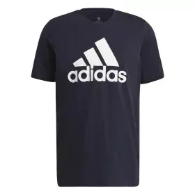 Men’s Short Sleeve T-Shirt Essentials Big Logo Adidas Legend Ink Blue by Adidas, Men - Ref: S6486718, Price: 18,45 €, Discoun...