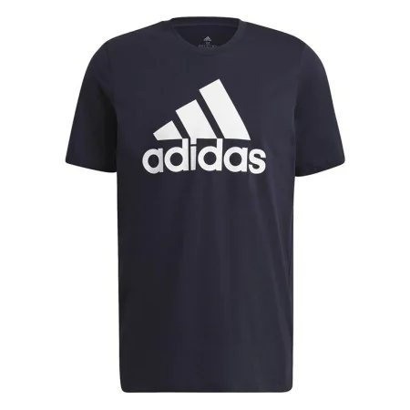 Camisola de Manga Curta Homem Essentials Big Logo Adidas Legend Ink Azul de Adidas, Homem - Ref: S6486718, Preço: 18,45 €, De...