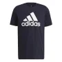 Men’s Short Sleeve T-Shirt Essentials Big Logo Adidas Legend Ink Blue by Adidas, Men - Ref: S6486718, Price: 18,45 €, Discoun...