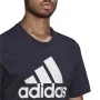 Men’s Short Sleeve T-Shirt Essentials Big Logo Adidas Legend Ink Blue by Adidas, Men - Ref: S6486718, Price: 18,45 €, Discoun...