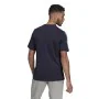 Camisola de Manga Curta Homem Essentials 3 bandas Adidas Legend Ink Azul Azul escuro de Adidas, Homem - Ref: S6486719, Preço:...