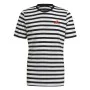 T-shirt à manches courtes homme Essentials Stripey Adidas Embroidered Logo Noir de Adidas, Homme - Réf : S6486722, Prix : 26,...