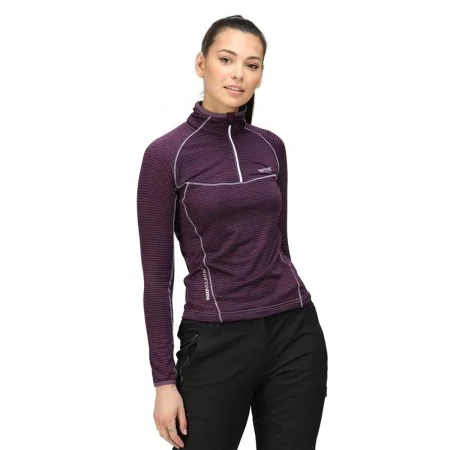 Camiseta de Manga Larga de Mujer Regatta Yonder Half-Zip Púrpura de Regatta, Mujer - Ref: S6486744, Precio: 14,69 €, Descuent...