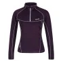 Tee-shirt Manches Longues Femme Regatta Yonder Half-Zip Pourpre de Regatta, Femme - Réf : S6486744, Prix : 14,69 €, Remise : %