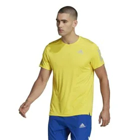 Men’s Short Sleeve T-Shirt Adidas Graphic Tee Shocking Yellow by Adidas, Men - Ref: S6486766, Price: 31,57 €, Discount: %