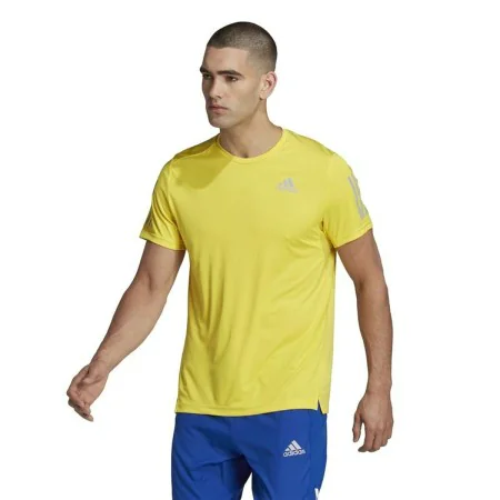 T-shirt à manches courtes homme Adidas Graphic Tee Shocking Jaune de Adidas, Homme - Réf : S6486766, Prix : 31,57 €, Remise : %