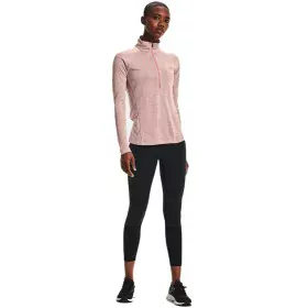 Camiseta de Manga Corta Mujer Under Armour Tech 1/2 Zip Rosa de Under Armour, Mujer - Ref: S6486770, Precio: 36,49 €, Descuen...