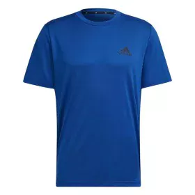 T-shirt à manches courtes homme Aeroready Designed To Move Adidas Bleu de Adidas, Homme - Réf : S6486774, Prix : 21,22 €, Rem...