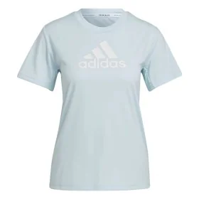 Camisola de Manga Curta Mulher Adidas Move Logo Sport Ciano de Adidas, Mulher - Ref: S6486783, Preço: 23,38 €, Desconto: %