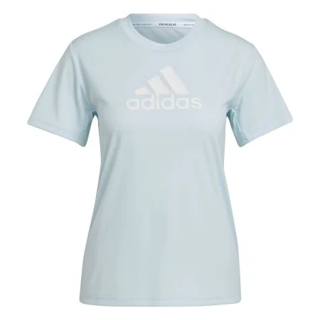 Women’s Short Sleeve T-Shirt Adidas Move Logo Sport Cyan by Adidas, Women - Ref: S6486783, Price: 23,38 €, Discount: %