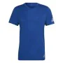 Camiseta de Manga Corta Hombre Adidas Run It Azul de Adidas, Hombre - Ref: S6486785, Precio: 27,59 €, Descuento: %