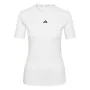 Camisola de Manga Curta Mulher Adidas Techfit Training Branco de Adidas, Mulher - Ref: S6486791, Preço: 27,39 €, Desconto: %