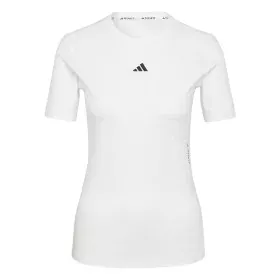 Women’s Short Sleeve T-Shirt Adidas Techfit Training White by Adidas, Women - Ref: S6486791, Price: 27,39 €, Discount: %