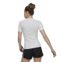 T-shirt à manches courtes femme Adidas Techfit Training Blanc de Adidas, Femme - Réf : S6486791, Prix : 27,39 €, Remise : %