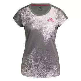 T-shirt à manches courtes femme Adidas Gris foncé de Adidas, Femme - Réf : S6486795, Prix : 28,99 €, Remise : %