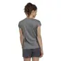 Camiseta de Manga Corta Mujer Adidas Gris oscuro de Adidas, Mujer - Ref: S6486795, Precio: 28,99 €, Descuento: %