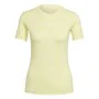 T-shirt à manches courtes femme Adidas Techfit Training Jaune de Adidas, Femme - Réf : S6486796, Prix : 27,56 €, Remise : %