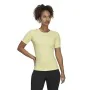 Camisola de Manga Curta Mulher Adidas Techfit Training Amarelo de Adidas, Mulher - Ref: S6486796, Preço: 27,56 €, Desconto: %