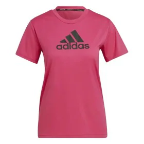 Camiseta de Manga Corta Mujer Adidas Designed 2 Move Logo Fucsia de Adidas, Mujer - Ref: S6486803, Precio: 23,38 €, Descuento: %