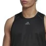 Maglia Smanicata da Uomo Adidas HIIT Spin Training Nero di Adidas, Uomo - Rif: S6486813, Prezzo: 31,57 €, Sconto: %