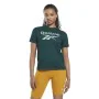 Camiseta de Manga Corta Mujer Reebok Identity Cian de Reebok, Mujer - Ref: S6486814, Precio: 17,57 €, Descuento: %