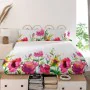 Drap HappyFriday Cassia Multicouleur Lit 1 persone de HappyFriday, Draps et taies d'oreiller - Réf : D1614322, Prix : 25,82 €...