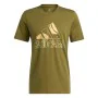 Camiseta de Manga Corta Hombre Adidas Art Bos Graphic Oliva de Adidas, Hombre - Ref: S6487685, Precio: 20,21 €, Descuento: %