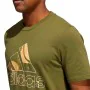 Herren Kurzarm-T-Shirt Adidas Art Bos Graphic Olive von Adidas, Herren - Ref: S6487685, Preis: 20,21 €, Rabatt: %